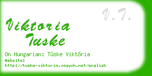 viktoria tuske business card